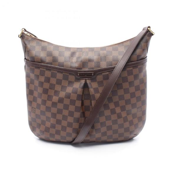 LOUIS VUITTON Brown Damier Leather Shoulder Bag - Picture 1 of 8